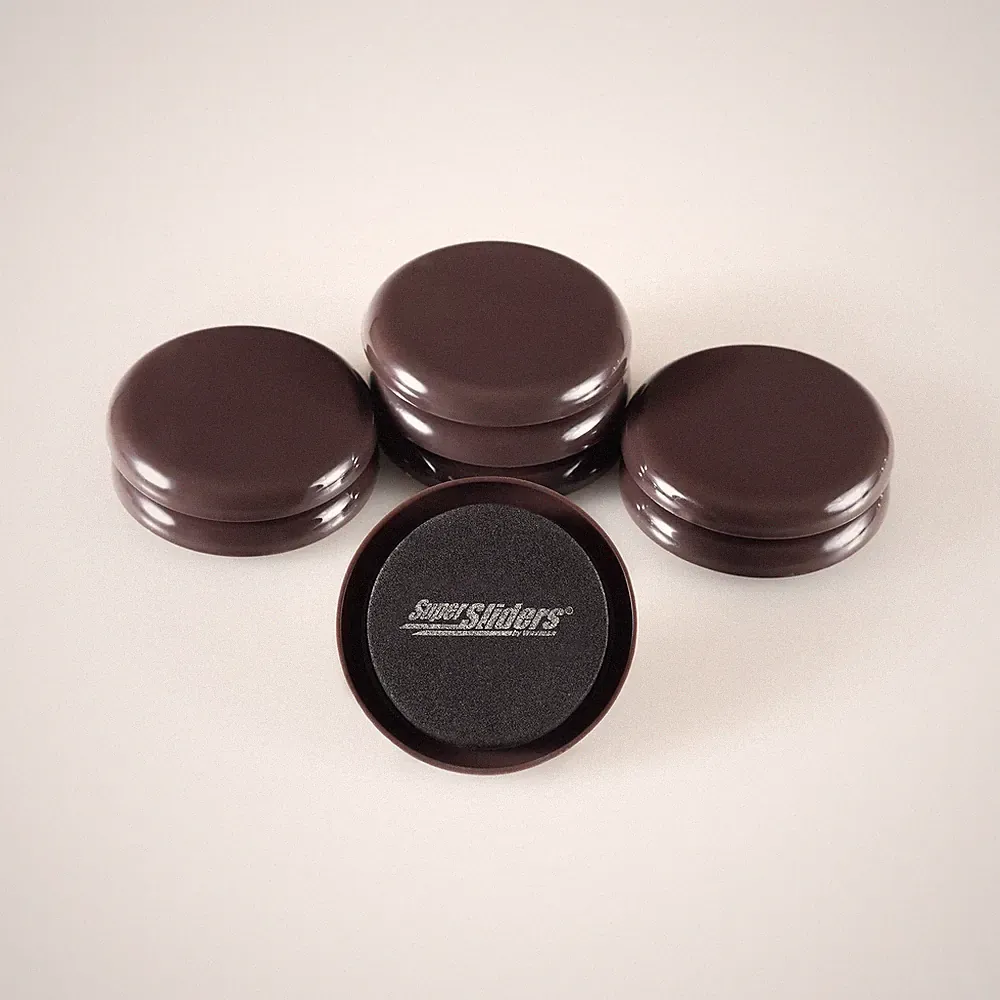 21/2" Round Reusable Furniture Sliders for Carpet, AntiSlip Protective Furnit...