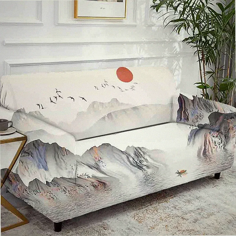 Potassium Acetate Stretch Sofa Cover Lounge Couch Slipcover Recliner Protector