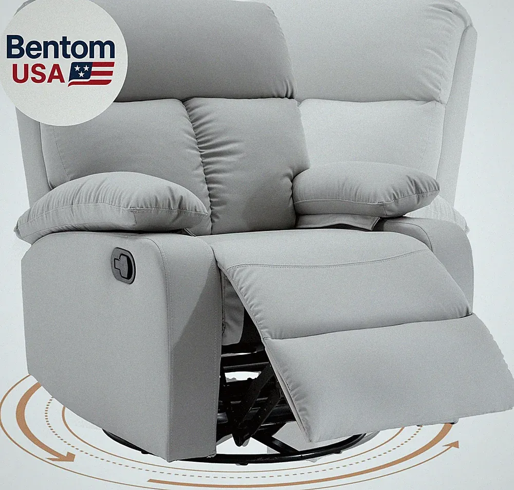Swivel Rocker Recliner, Rocking Chair Nursery, Small Rocker Recliners for Small
